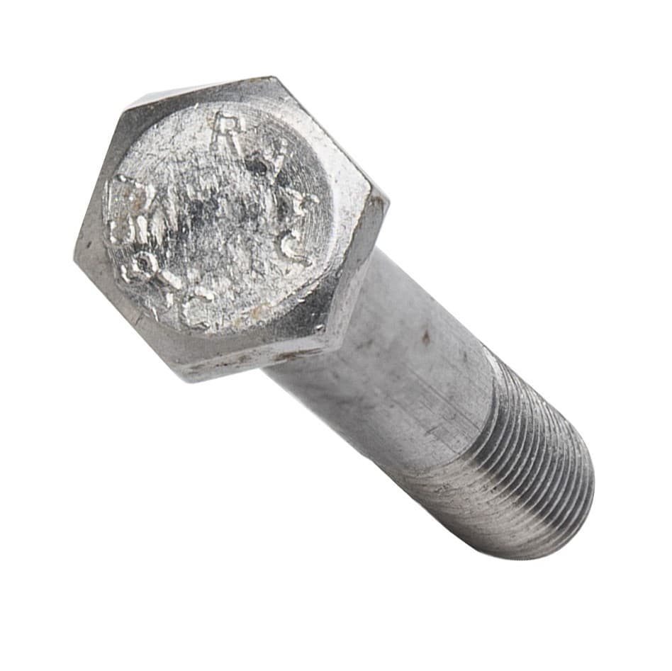 1/4-20 Hex Head Cap Bolts Partially Threaded Stainless Steel 18-8