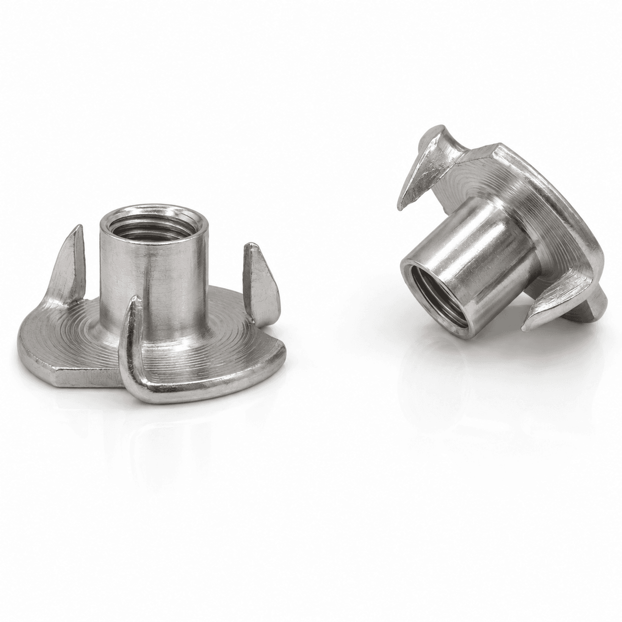 3-Prong Tee Nuts Carbon Steel Zinc Plated