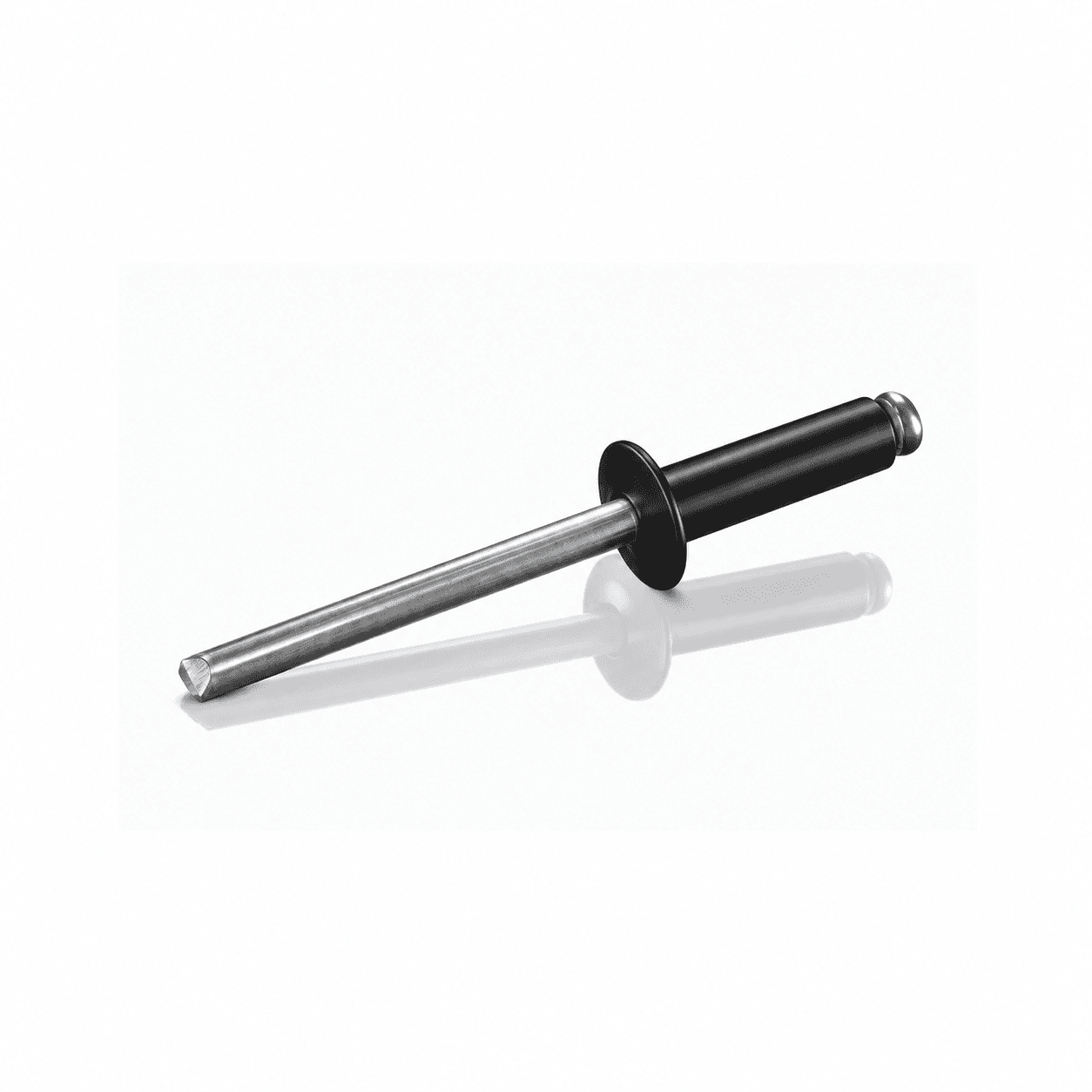 Blind Rivet Dome Head Aluminum Black Open End