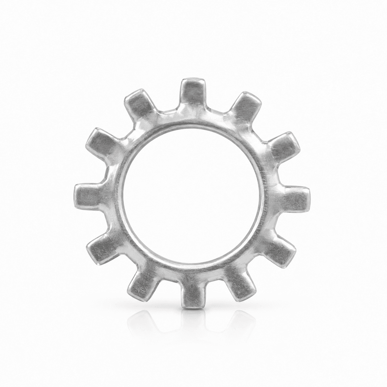External Tooth Lock Washers Stainless Steel 410