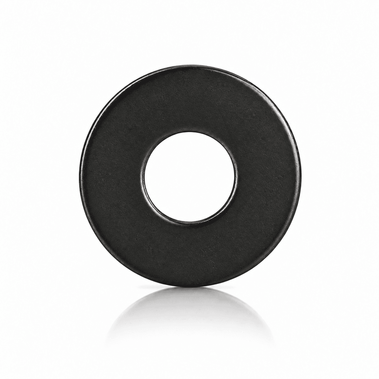 1/4" Commercial Flat Washers Stainless Steel 18-8 Black Oxide