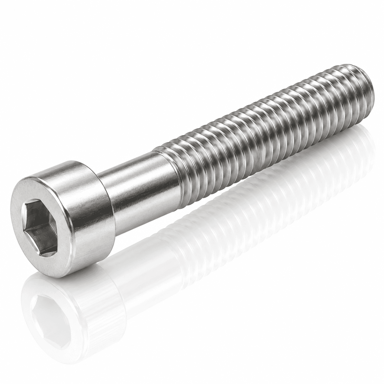 1/4-20 Low Head Hex Socket Cap Screws ASME B18.3 Stainless Steel 18-8