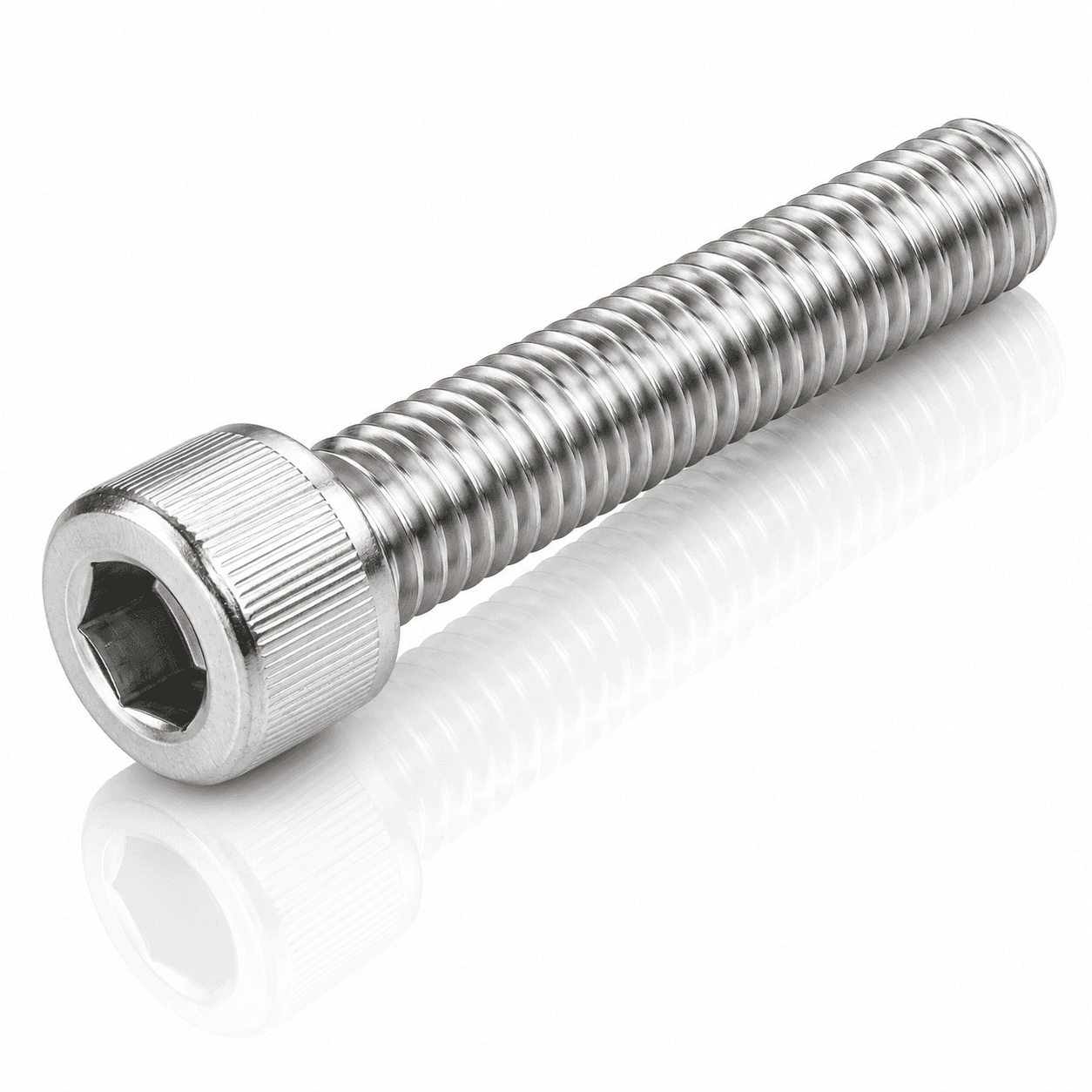 #2-56 18-8 Stainless Steel Hex Socket Head Cap Screws — Fully Threaded