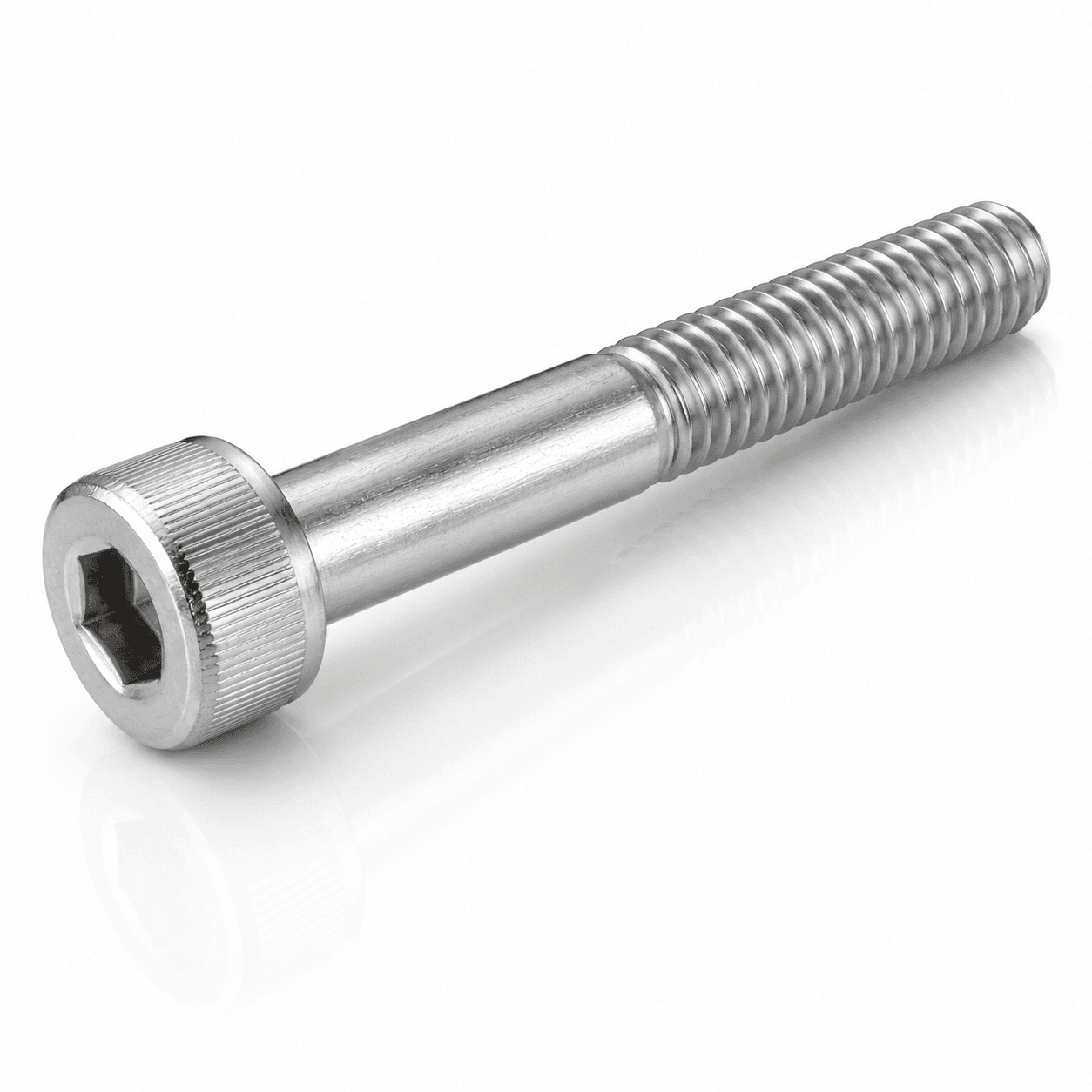 #2-56 18-8 Stainless Steel Hex Socket Head Cap Screws — Partially Threaded