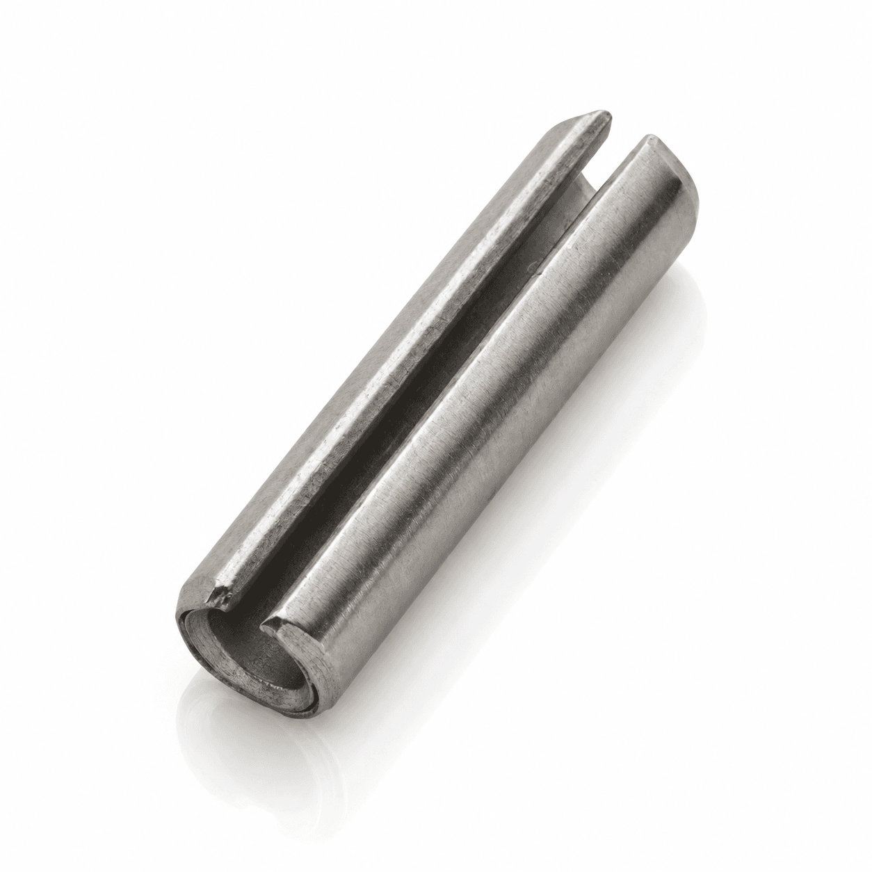 M2 Slotted Spring Pins A2 Stainless Steel