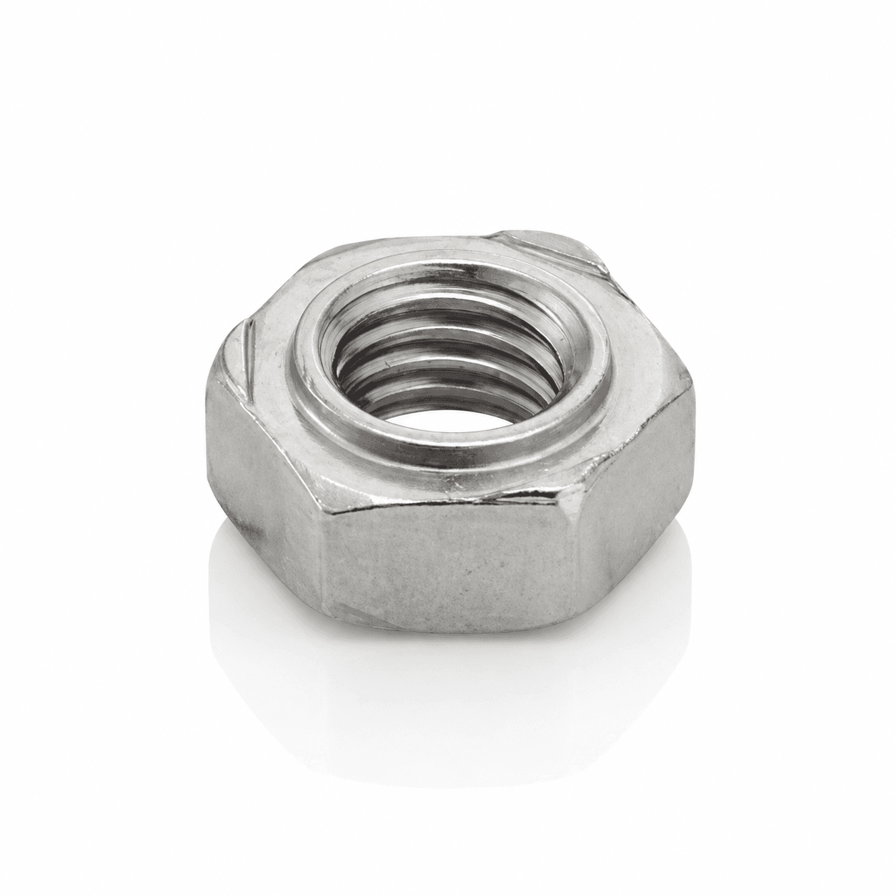 Hex Weld Nuts 18-8 (A2) Stainless Steel