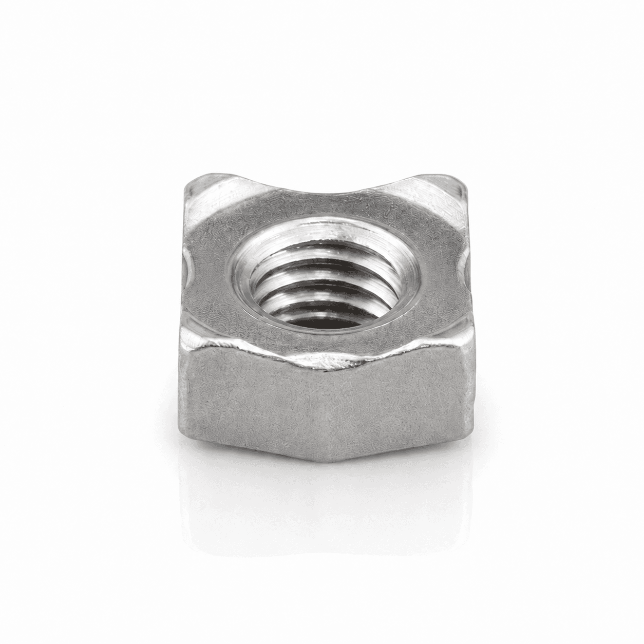 Square Weld Nuts 18-8 (A2) Stainless Steel